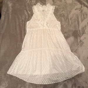 pretty size small white dress